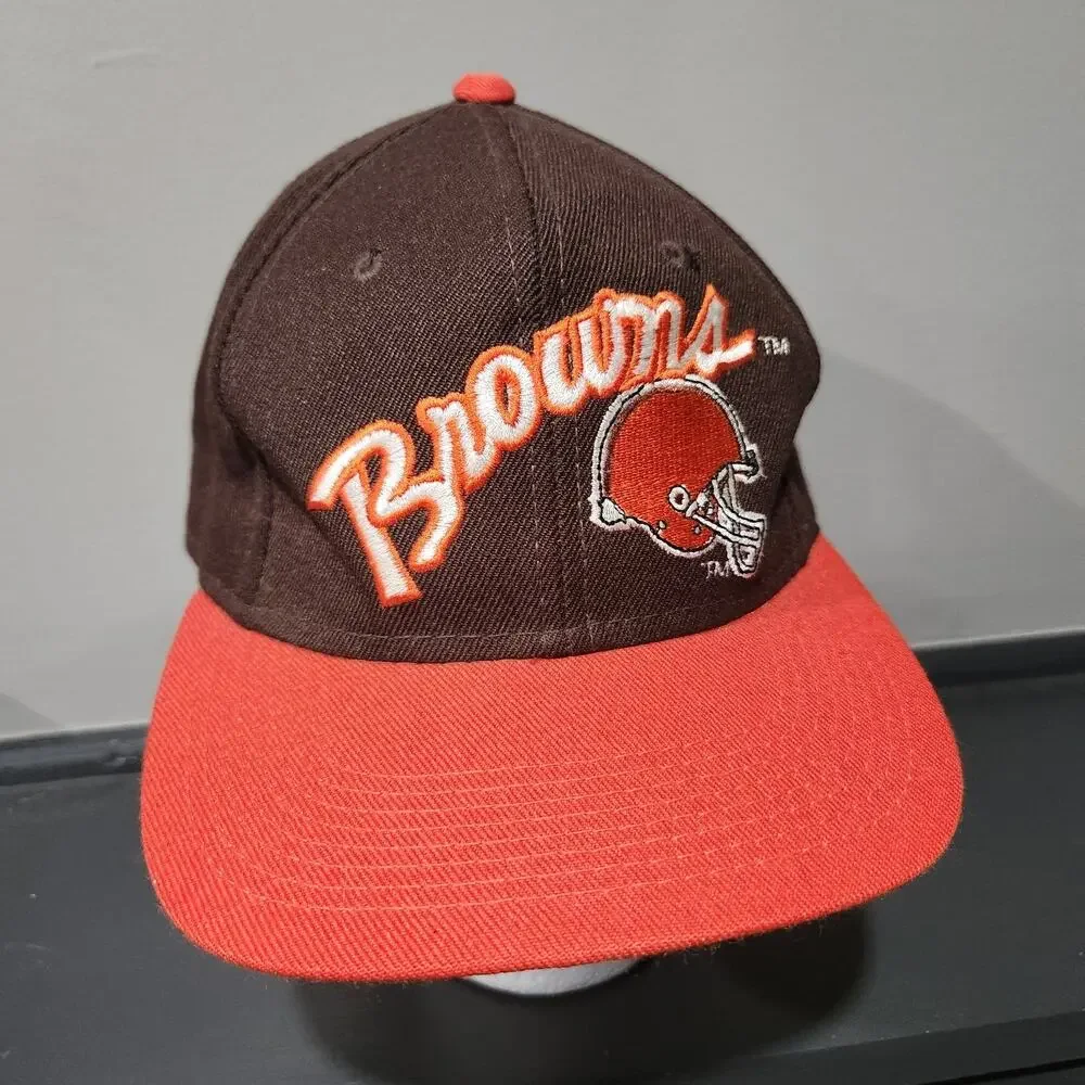 VTG Cleveland Browns Sports Specialties NFL Pro Line Mens Size 7 Hat Cap Youngan